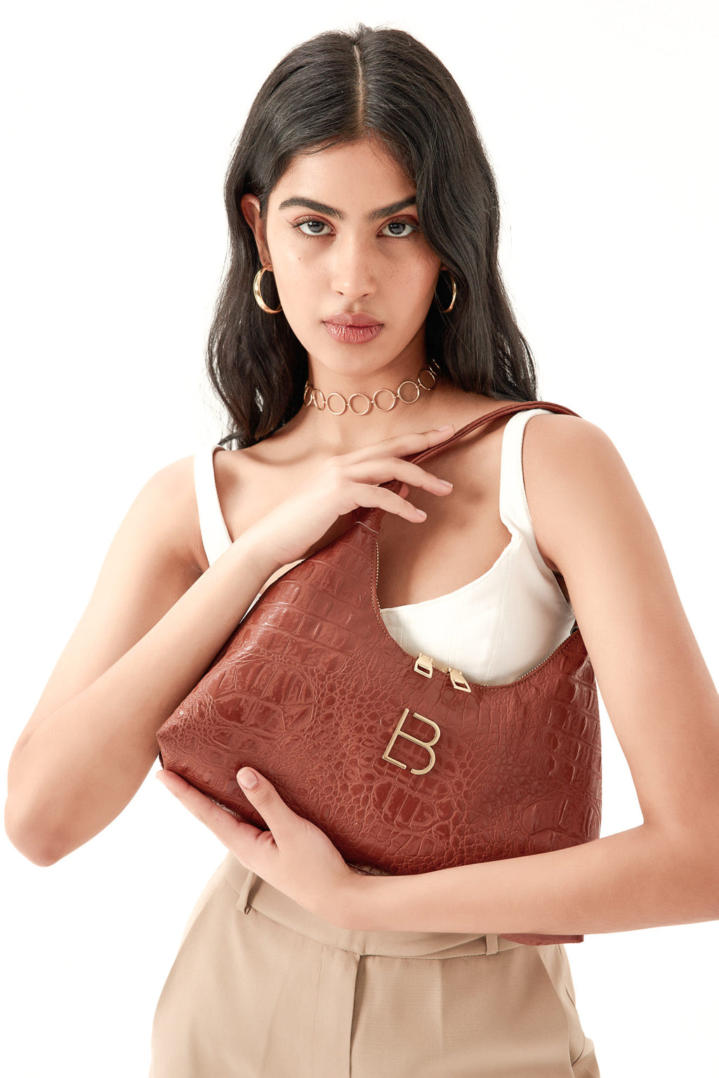 505 - Croco Tan