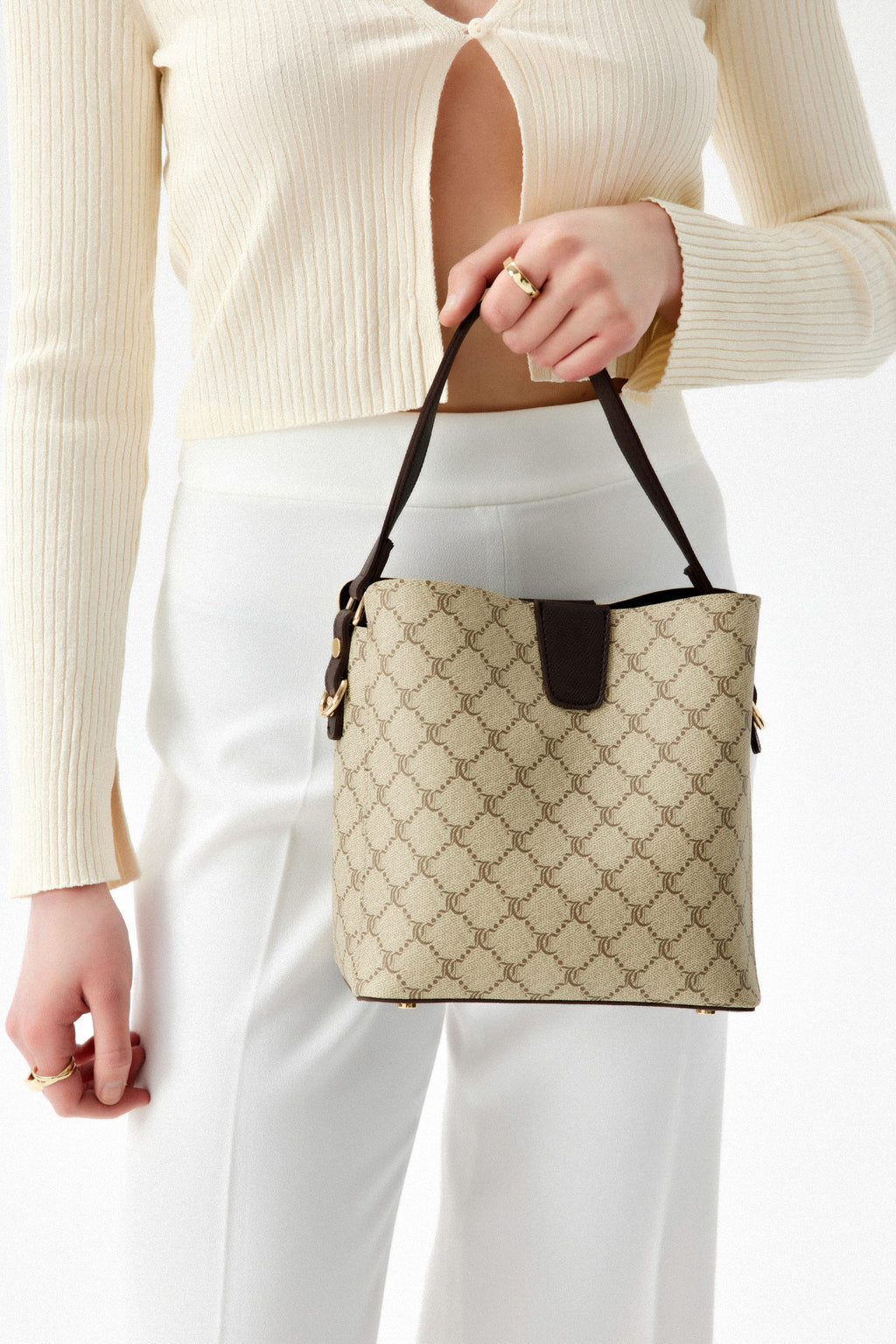 328 - Cream, Brown
