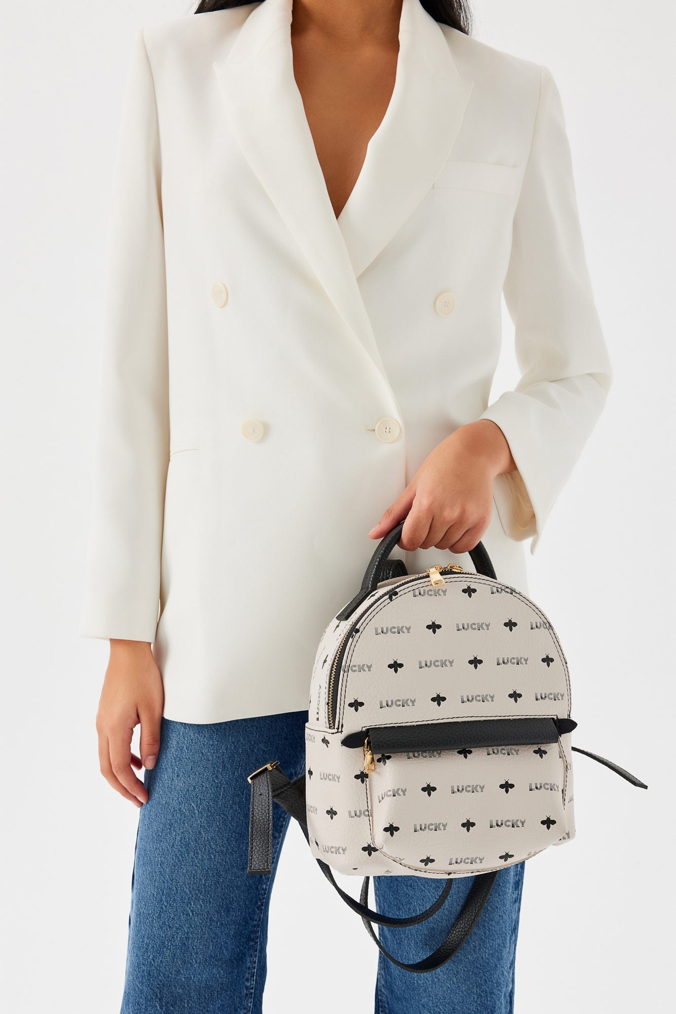 338 - Cream, Black