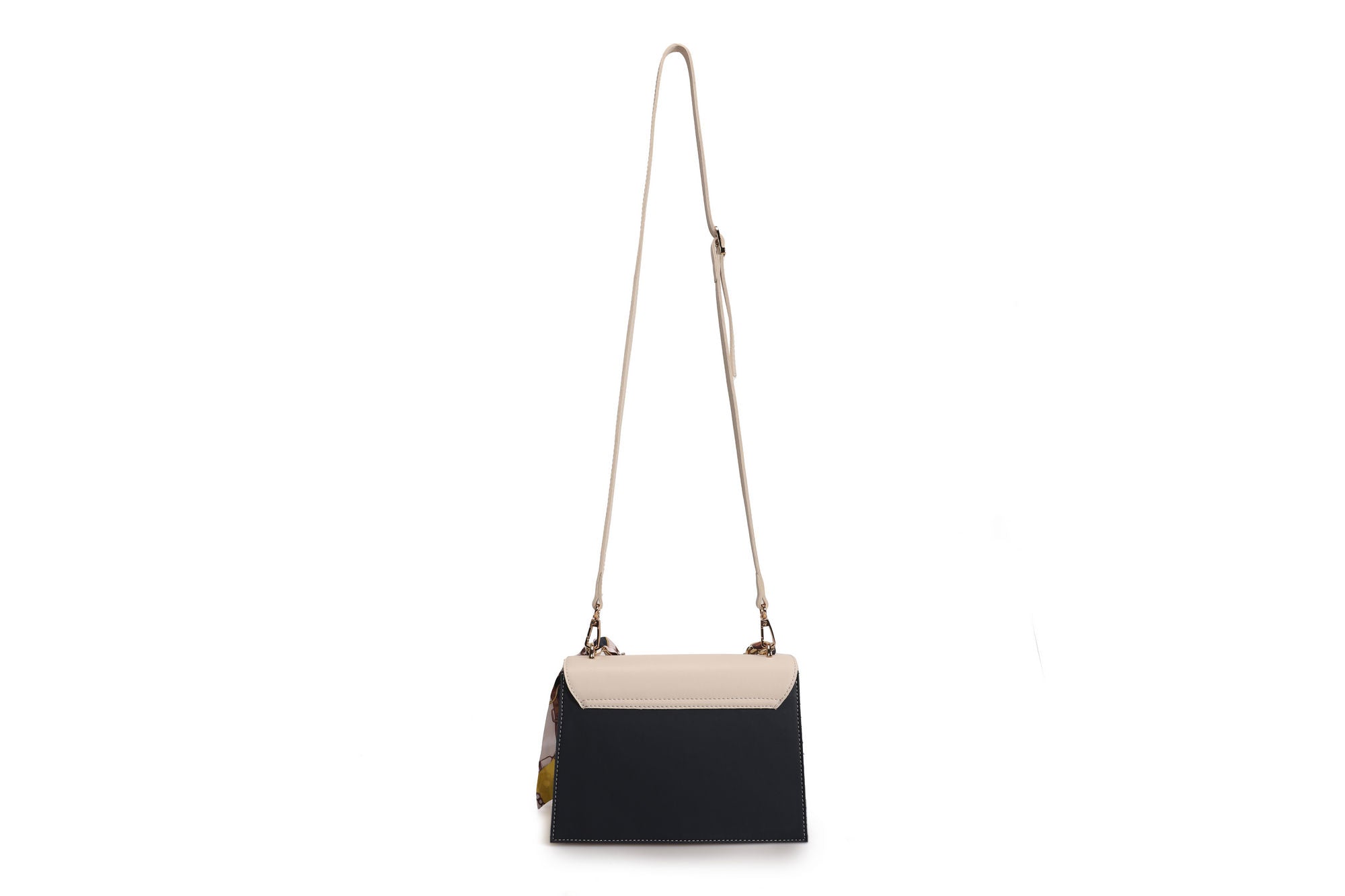 918 - Cream, Dark Blue