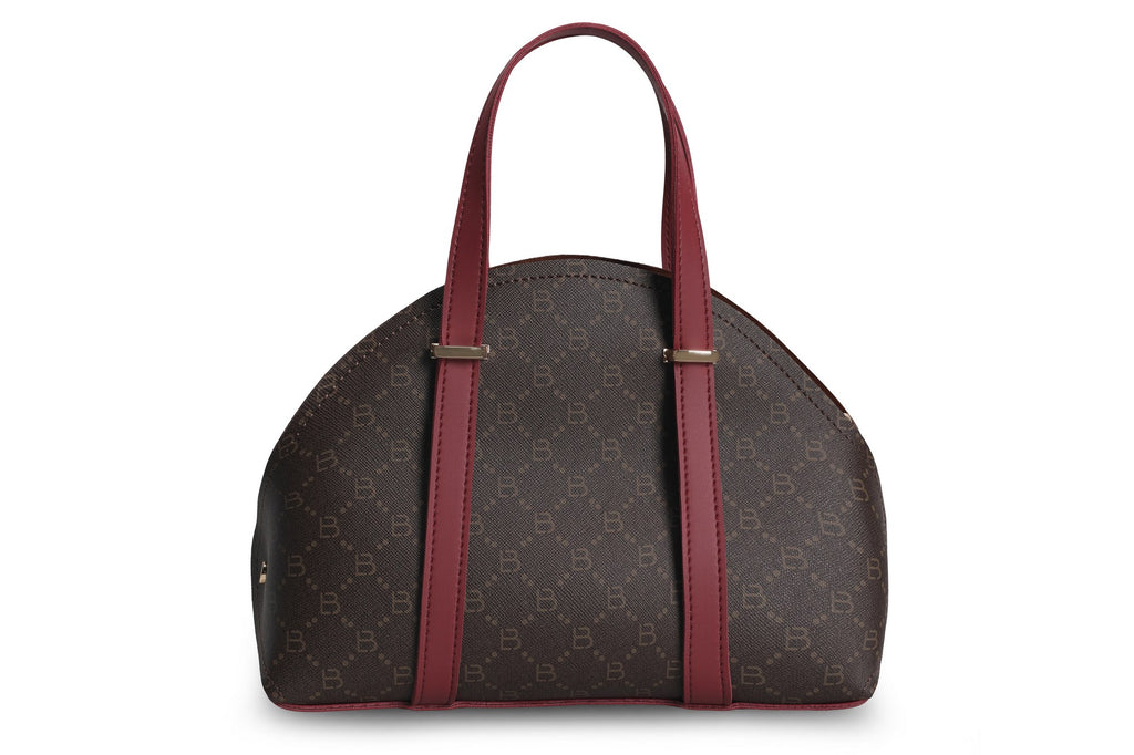 1233 - Brown, Claret Red