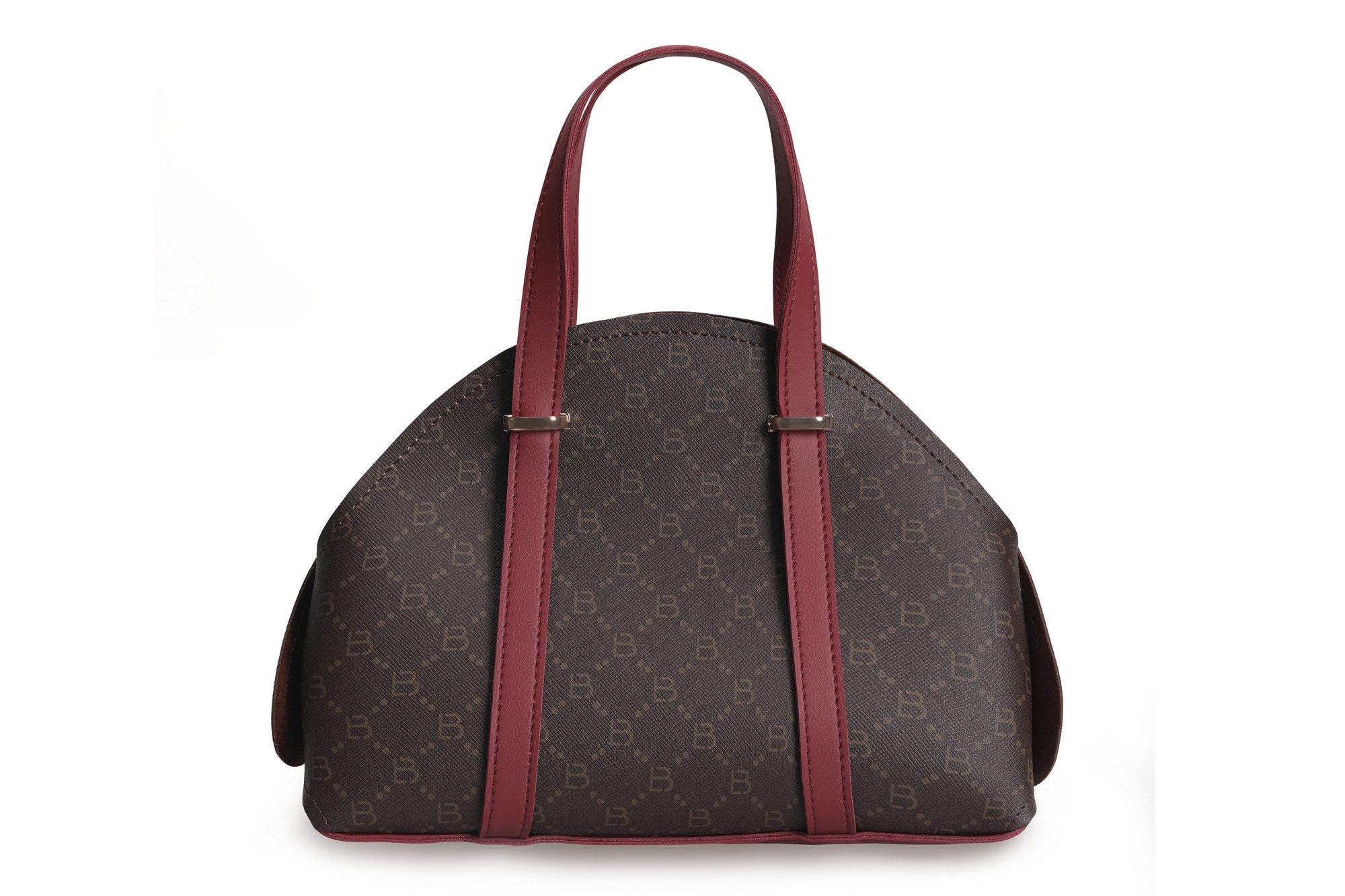 1233 - Brown, Claret Red