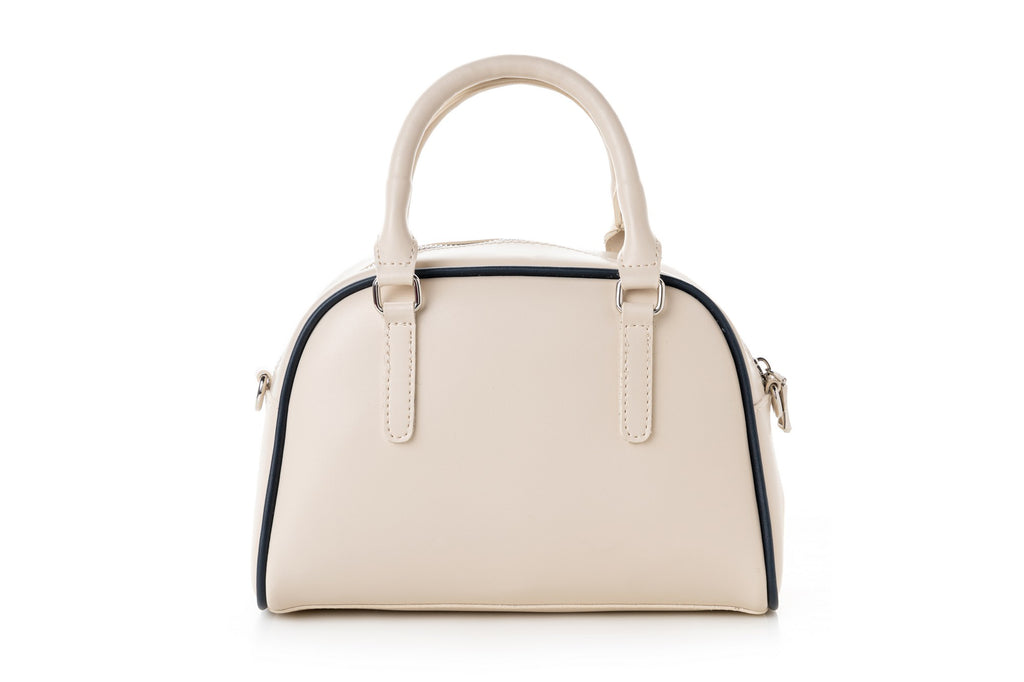 1282 - Cream, Dark Blue